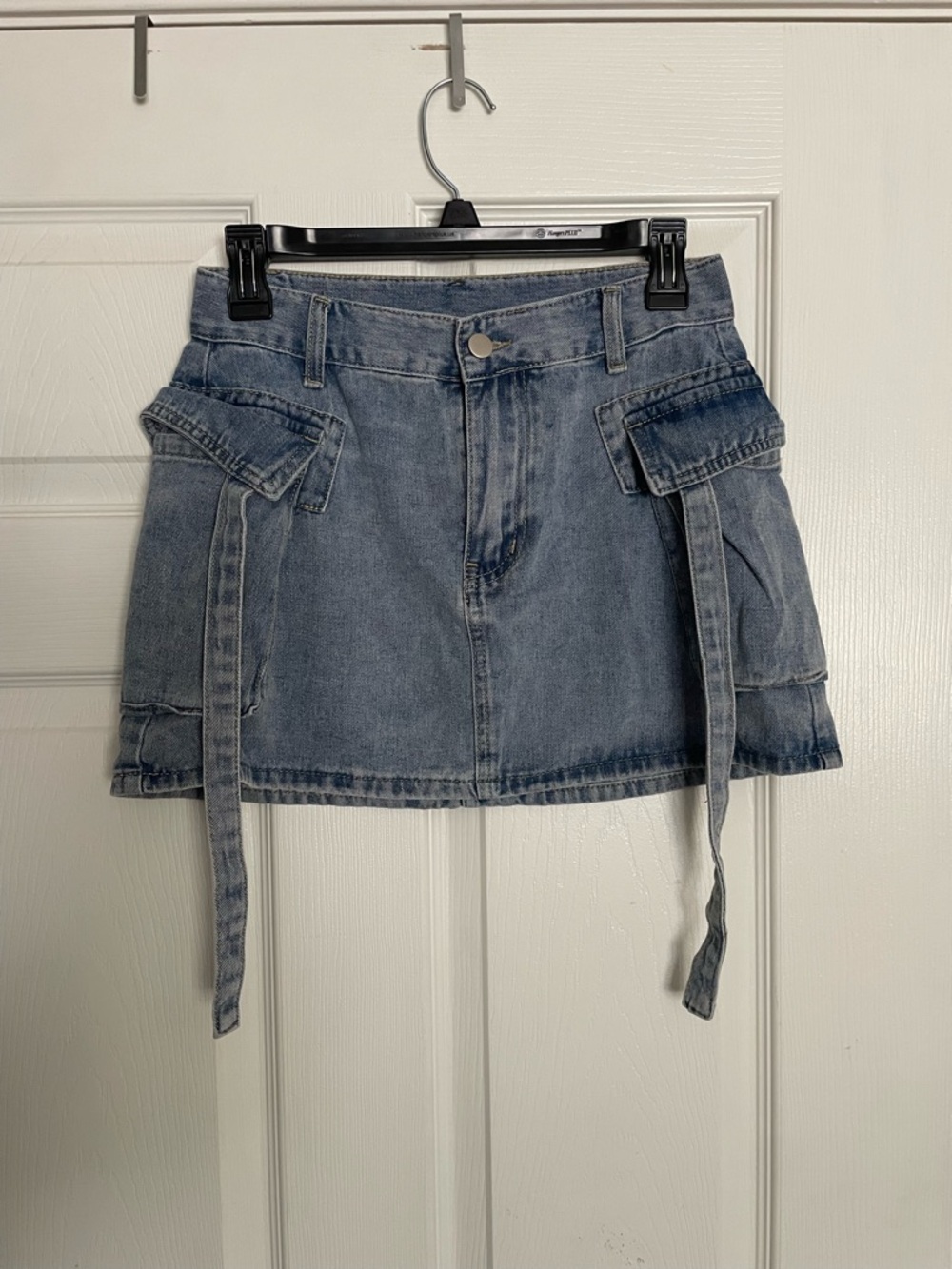 Women’s size Small Light Wash Denim Mini Skirt